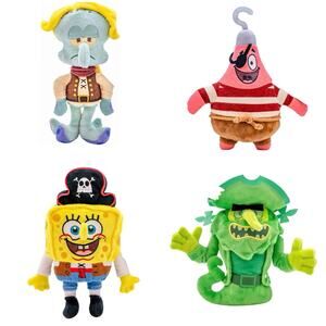 SpongeBob SquarePants Movie Bikini Bottom Glow Pals Full Set Of 4 Plush Toy Soft